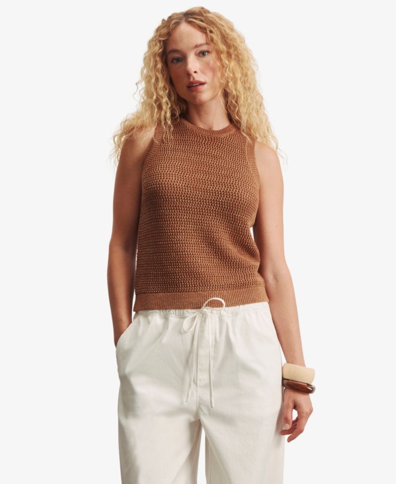 Women's State Crewneck Halter Tank Top