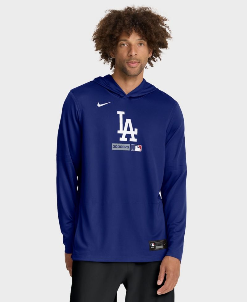 Men's Royal Los Angeles Dodgers Authentic Collection Dri-FIT Long Sleeve Hoodie
