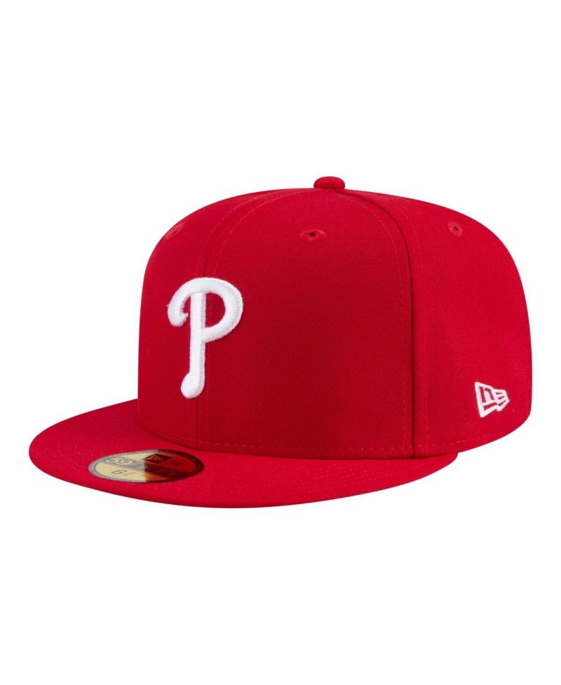 Men's Red Philadelphia Phillies Hidden Hit 59FIFTY Fitted Hat