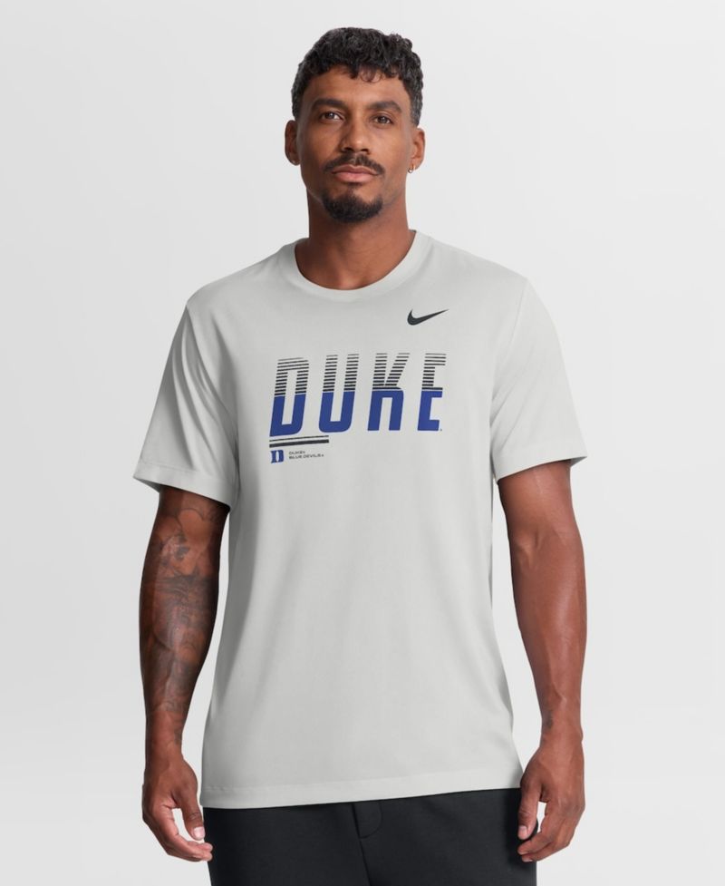 Men's Gray Duke Blue Devils Sideline Legend Dri-FIT T-Shirt