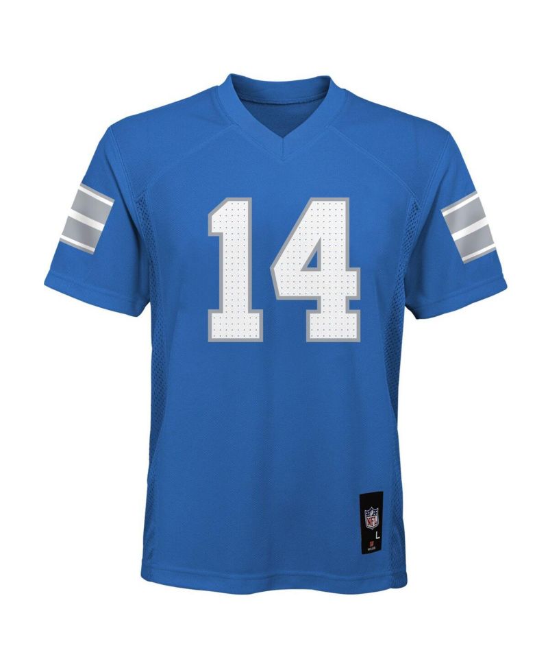 Big Boys and Girls Amon-Ra St. Brown Blue Detroit Lions Replica Player Jersey