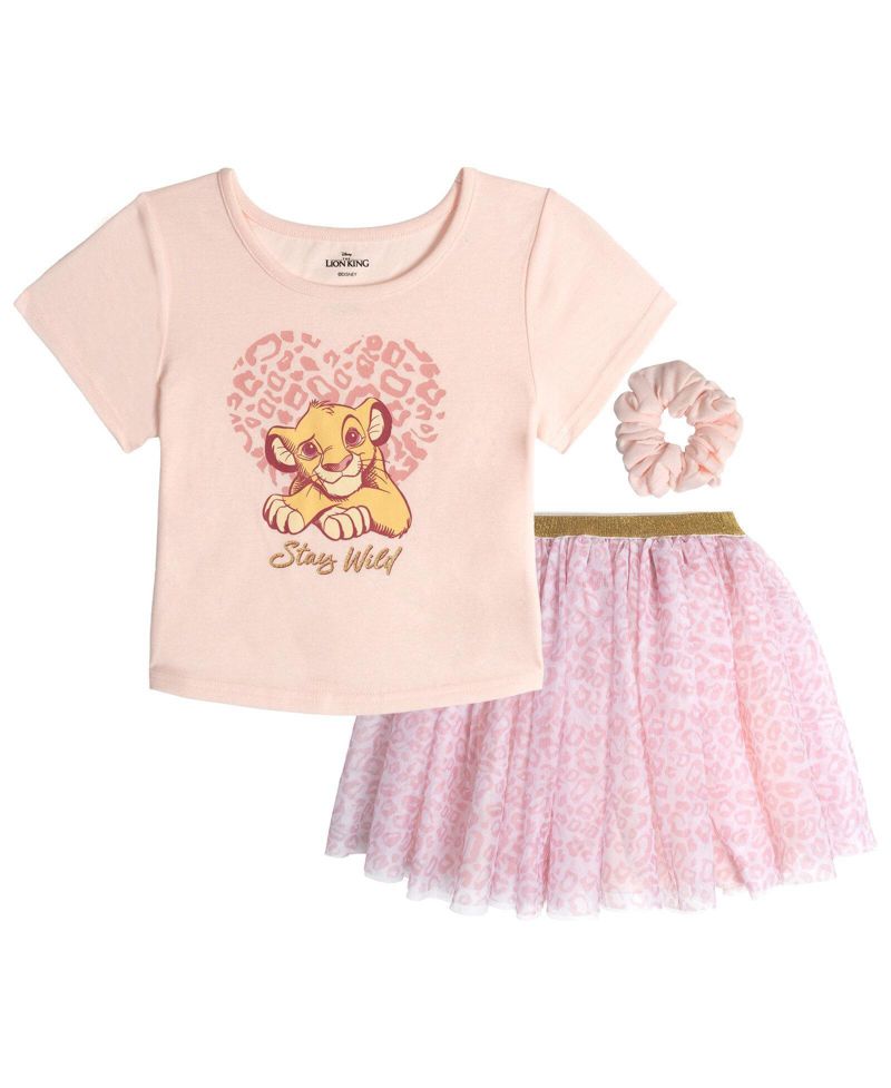 Super Kitties Little Girls Toy StoryKids T-Shirt and Tutu Skirt Set