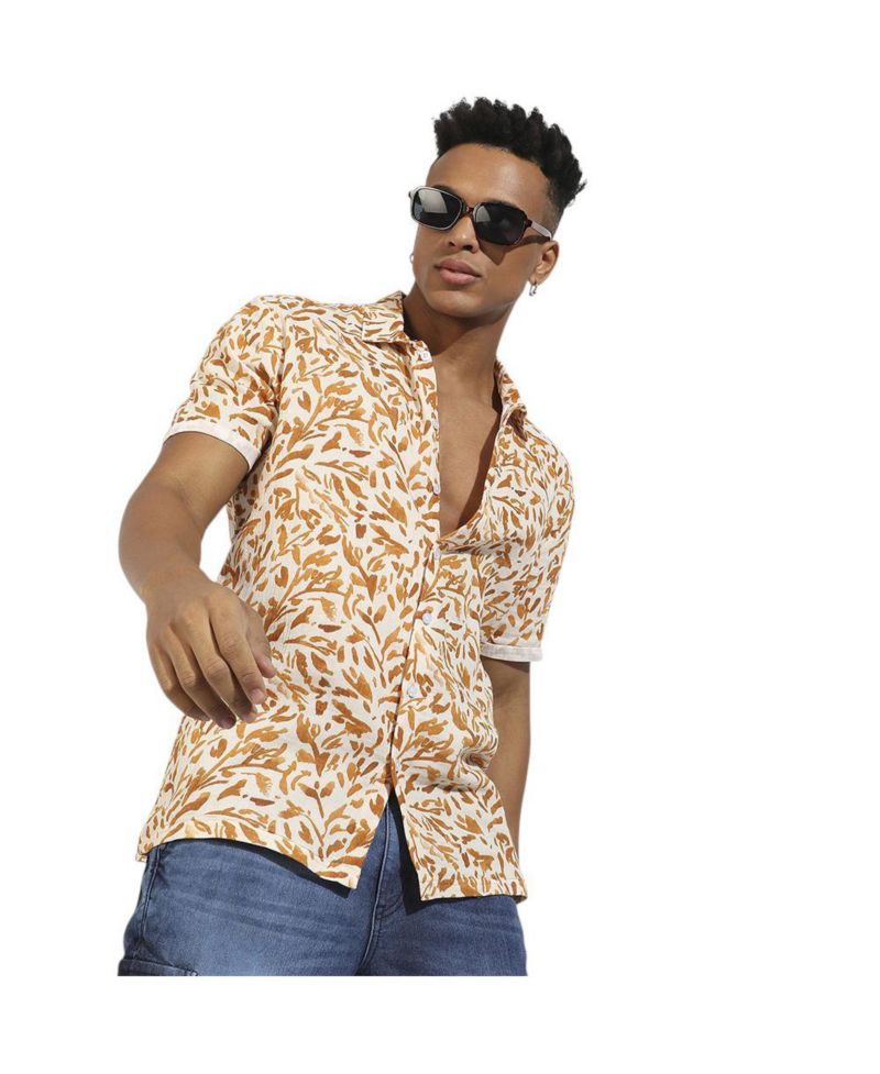 Men's Foliage Strokes Shirt