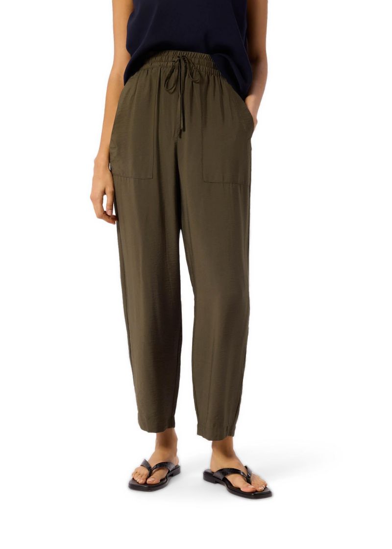 Women's Linen Elasticated Short