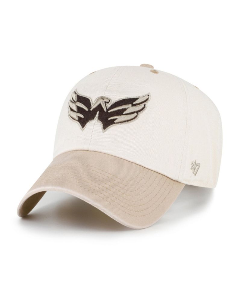 Men's '47 Natural/Tan Washington Capitals Neutral Terrain Clean Up Adjustable Hat