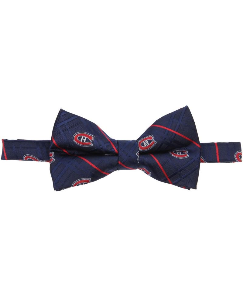 Men's Navy Montreal Canadiens Oxford Bow Tie