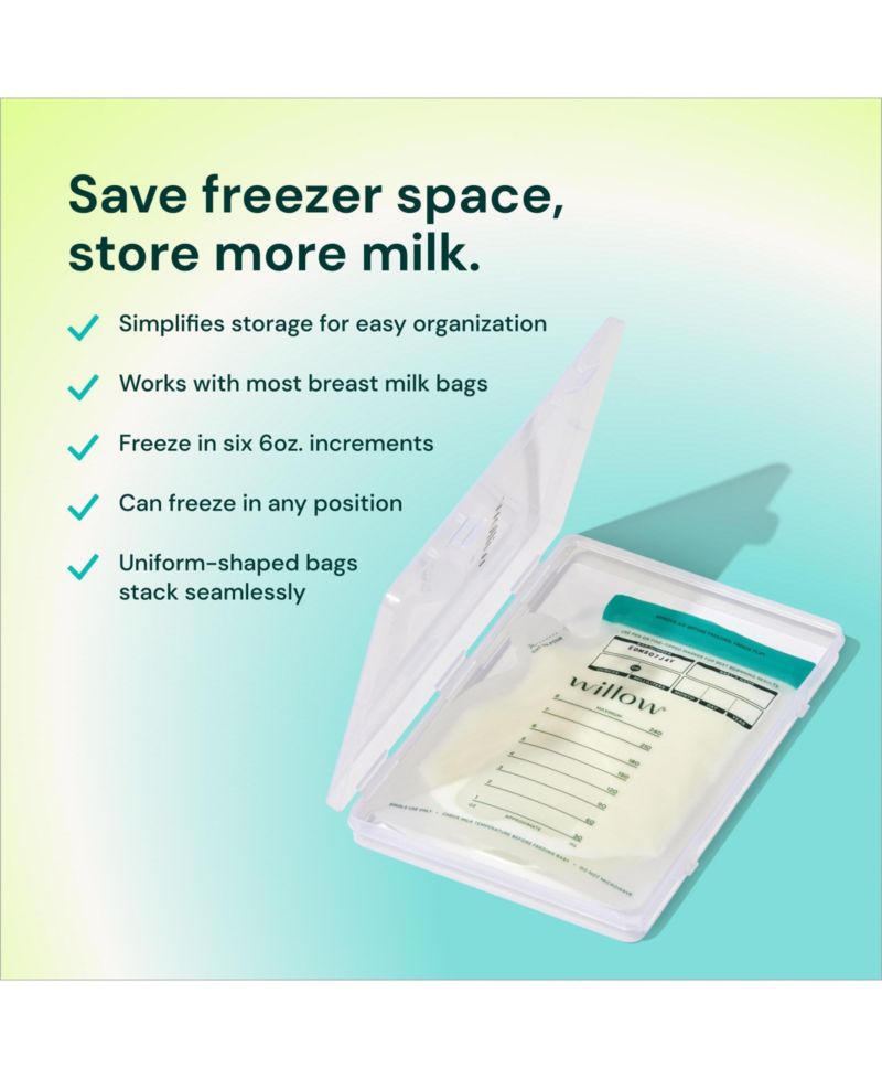 Breast Milk Storage Bag Flatteners