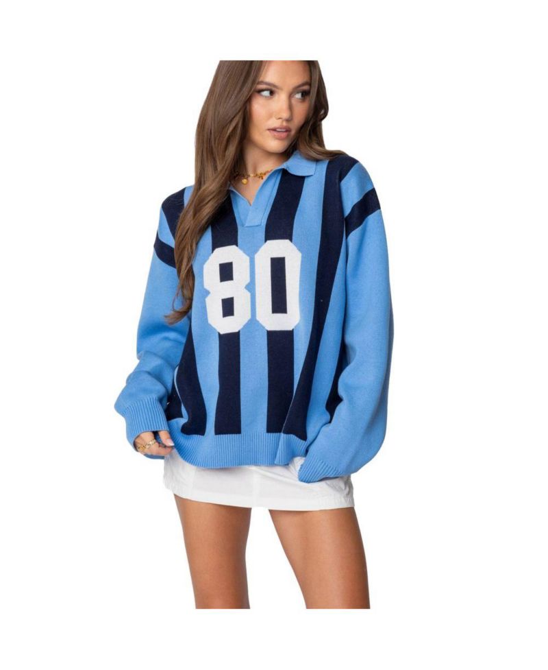 Women's Larson Oversized Polo Sweater