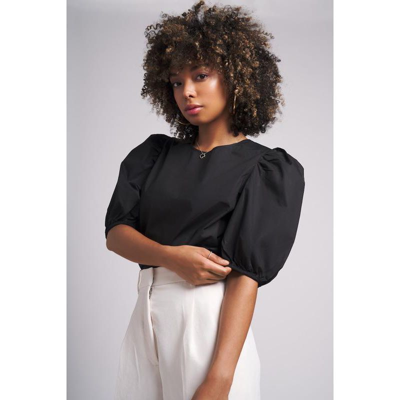 Women's Kate Puff Sleeve Cotton Top