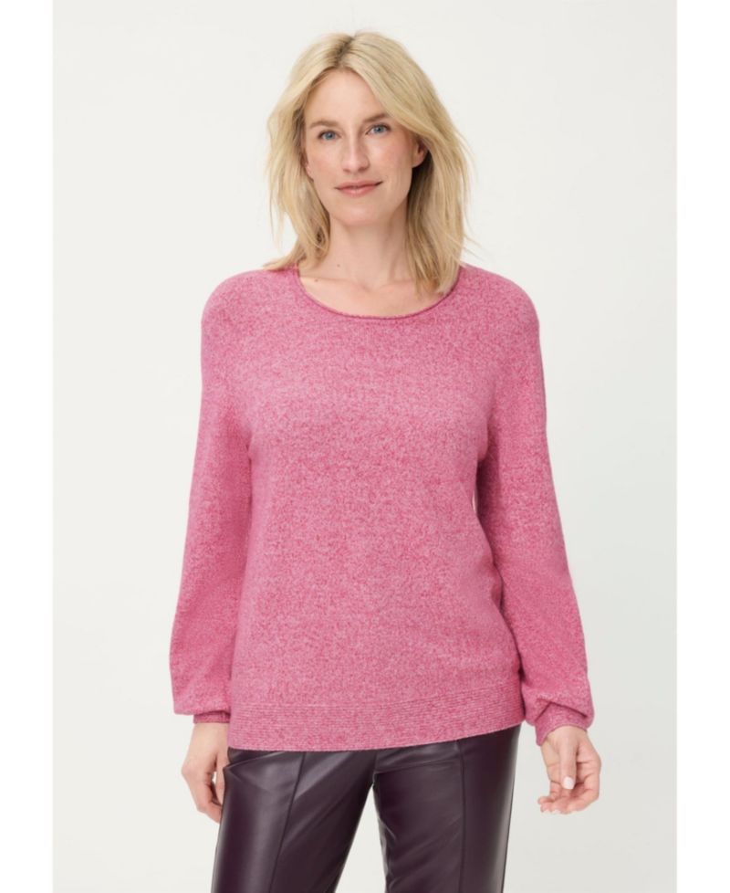 Women's Melange Yarn Sweater