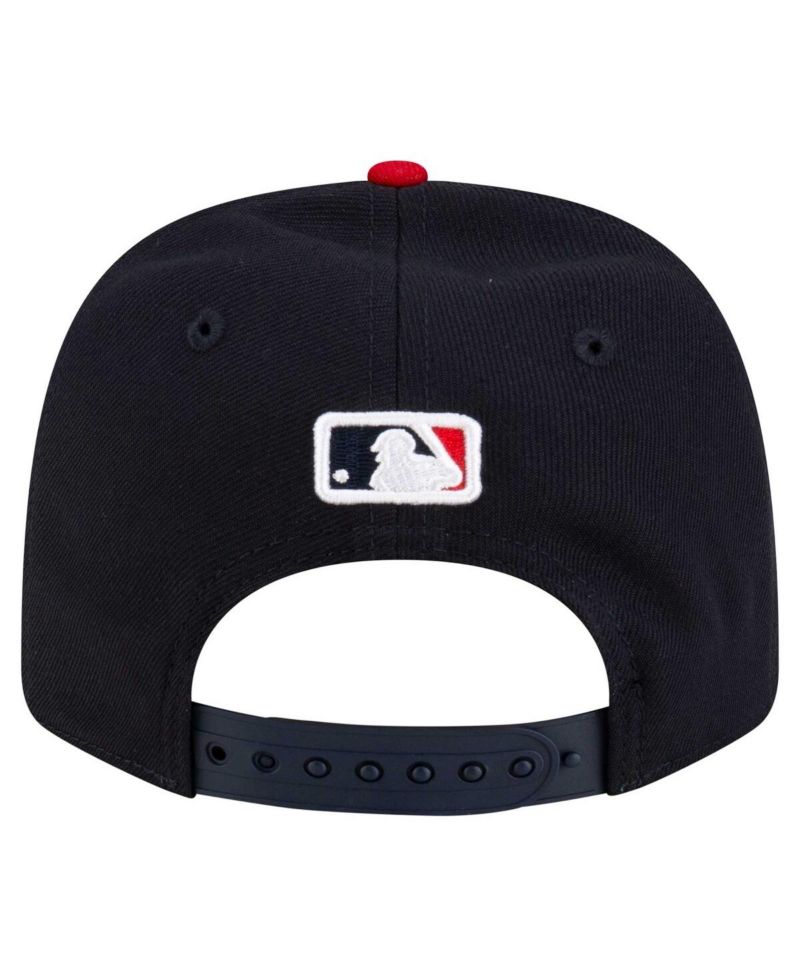 Men's Navy Atlanta Braves Player Replica 9SEVENTY Adjustable Hat