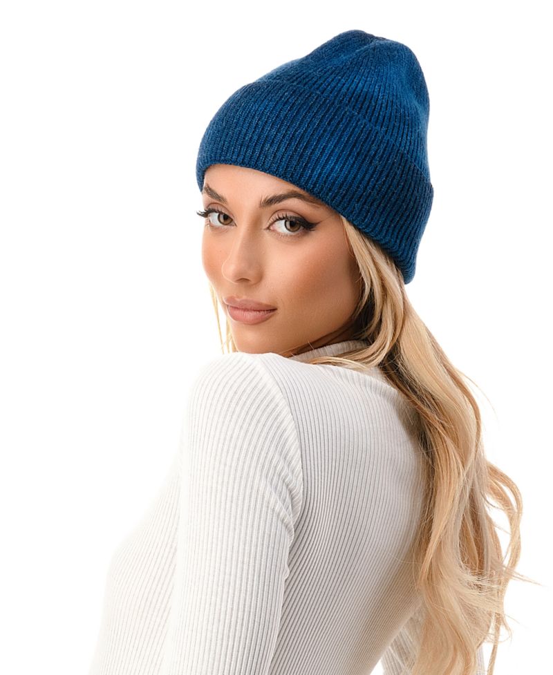 Women's Tie Dye Cuff Ribbed Knit Beanie