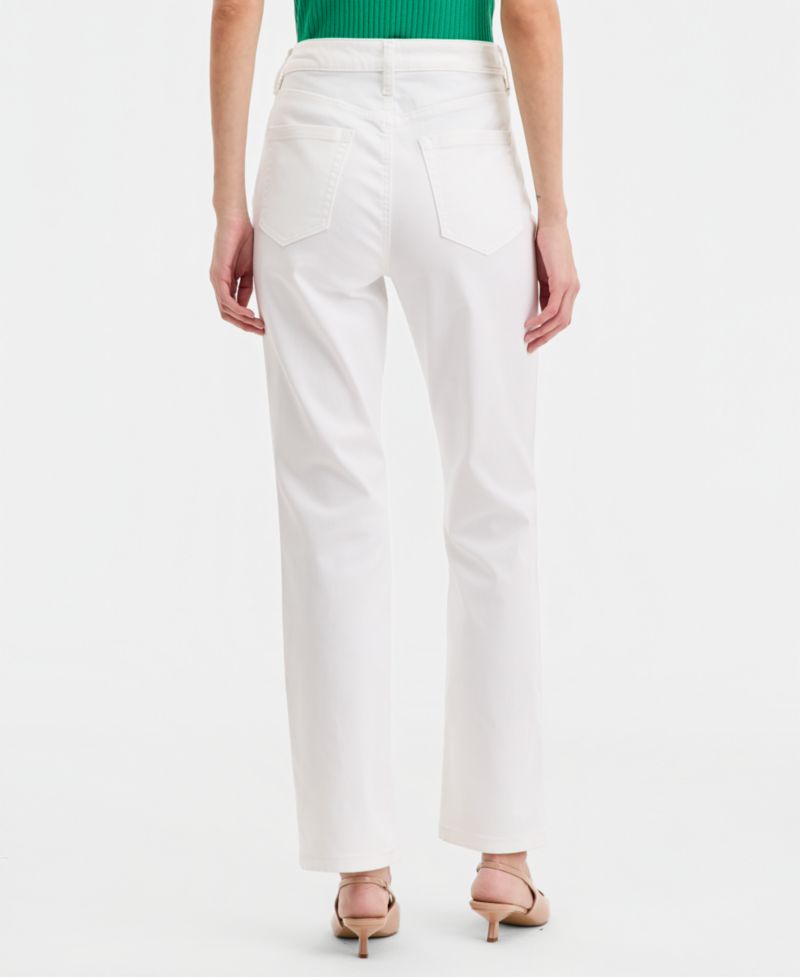 Women's Lexington Mid Rise Straight Leg Denim Jeans