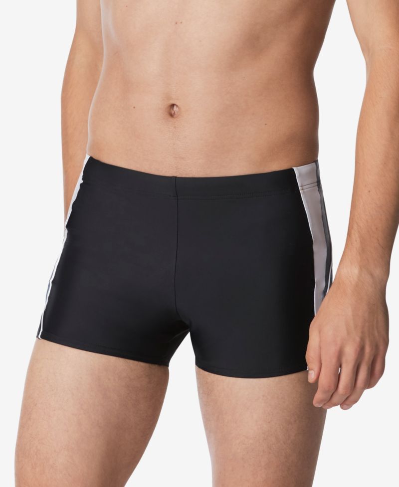 Men's Fitness Splice Stretch UPF 50+ Swim Trunks