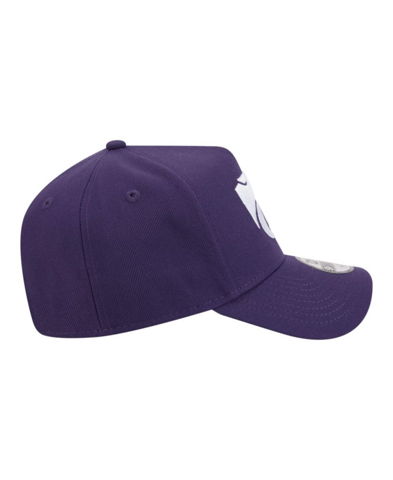 Big Boys and Girls Purple Kansas State Wildcats 9FORTY A-Frame Adjustable Hat