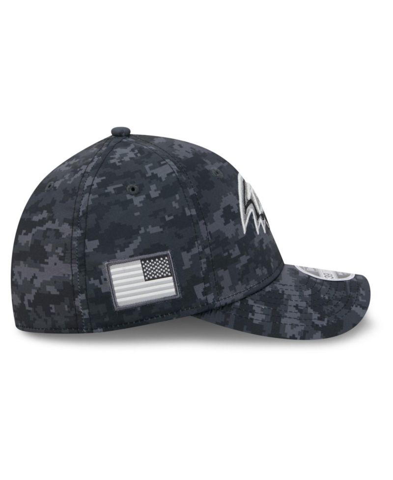 Men's Black Baltimore Ravens 2026 Salute to Service 39THIRTY Flex Hat