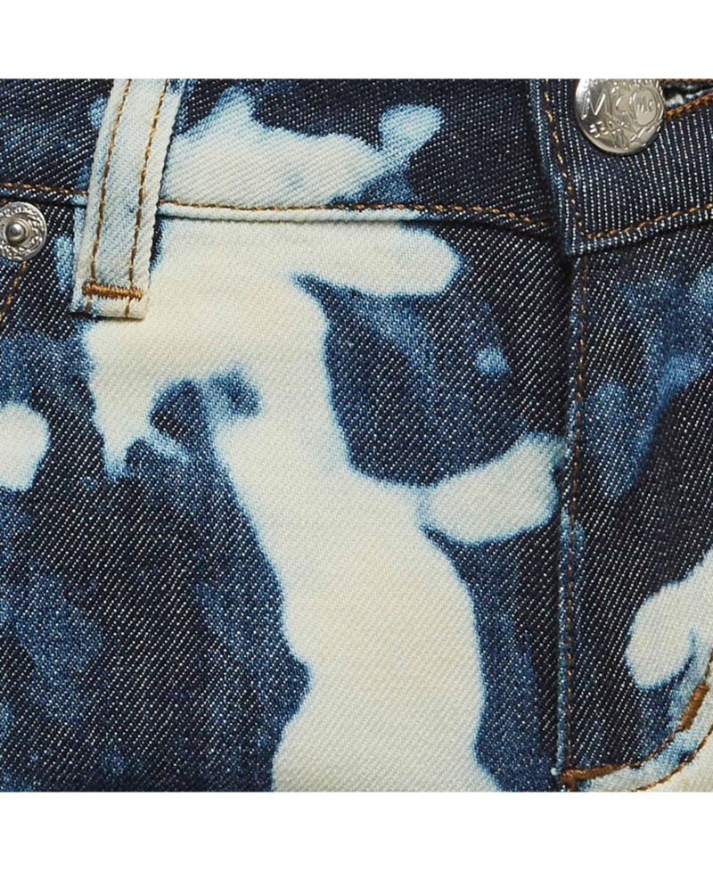 Women's Bleached Effect Denim Jeans