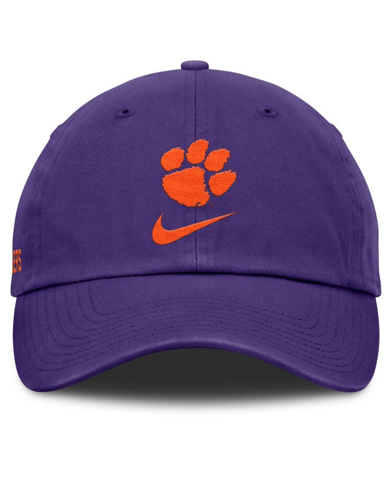 Men's Purple Clemson Tigers Primetime Club Adjustable Hat