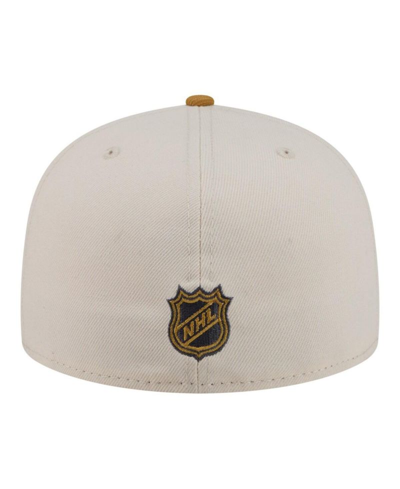 Men's Cream/Tan Los Angeles Kings Colorpack Two-Tone 59FIFTY Fitted Hat