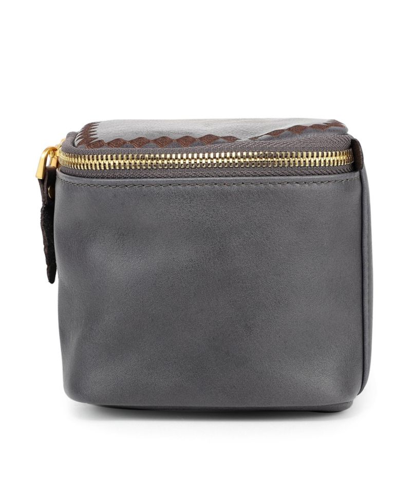 Celosia Cube Leather Jewelry Case