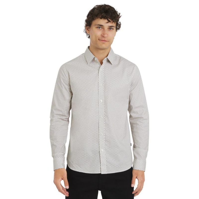 Men's Chancey Stretch Cotton Poplin Shirt