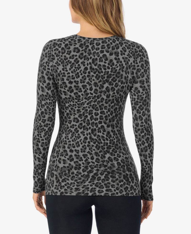 Women's Softwear with Stretch Long-Sleeve Crewneck Top