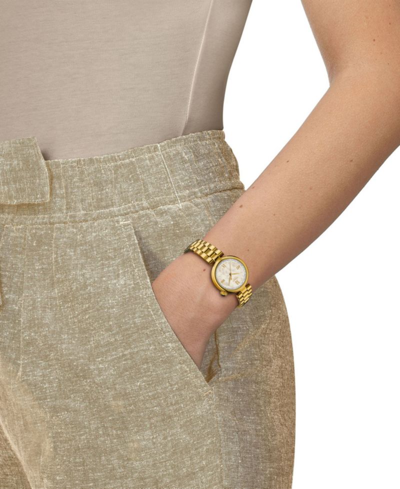 Women's Desir Quartz Gold Stainless Steel Bracelet Watch 28mm