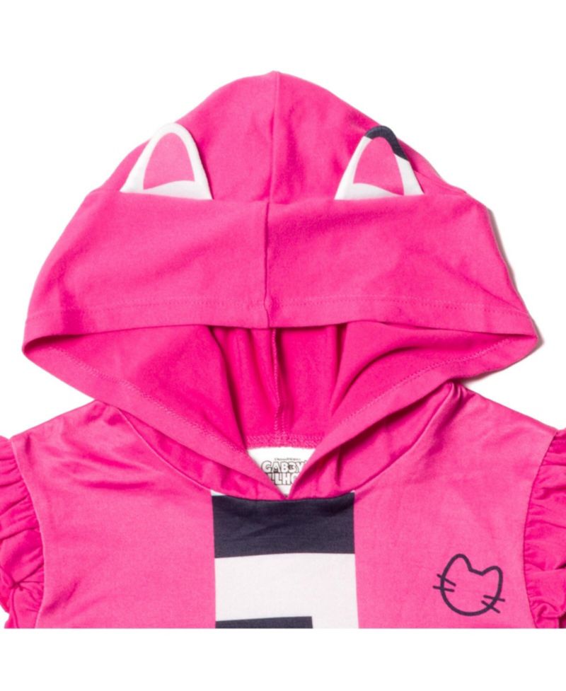Little Girls Dreamworks Tank Top and Dolphin Shorts Outfit Set