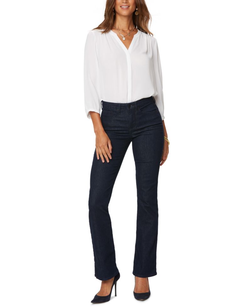 Barbara Bootcut High-Rise Tummy-Control Denim Jeans