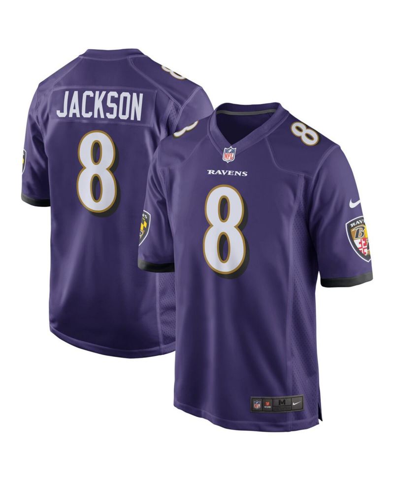 Baltimore Ravens Men's Game Jersey Lamar Jackson