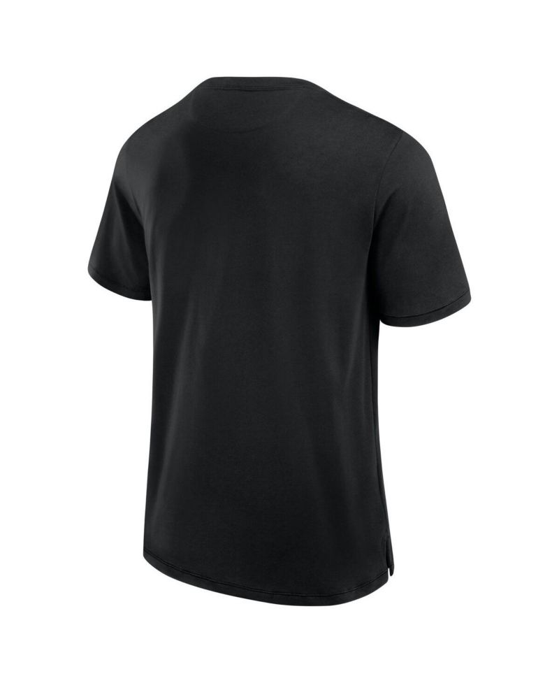 Men's Black Pittsburgh Penguins Elevated Pima T-Shirt