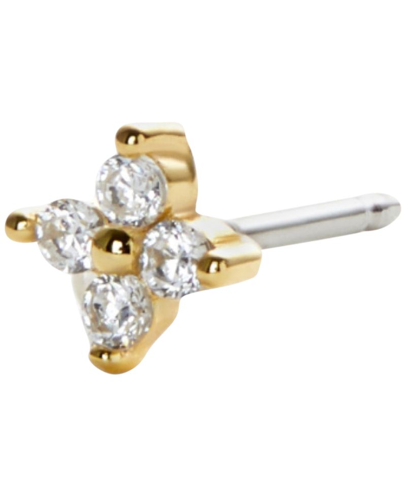 Debbie Gold-Plated Stud Earrings