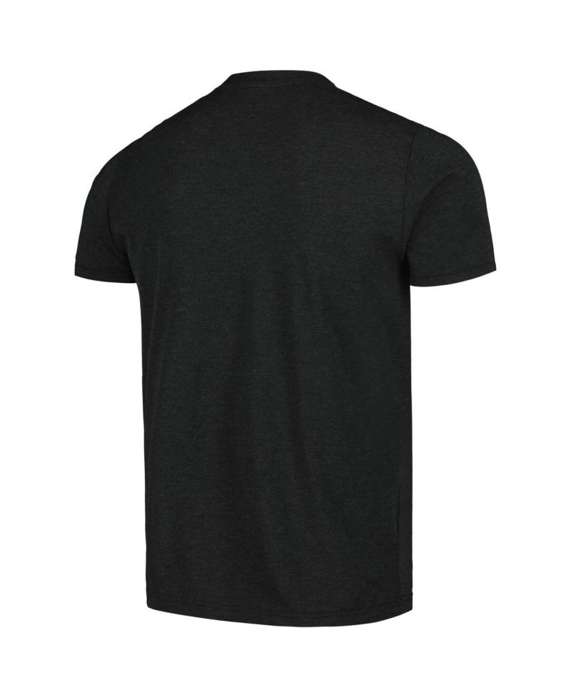 Men's and Women's Charcoal Batman Graphic Tri-Blend T-shirt