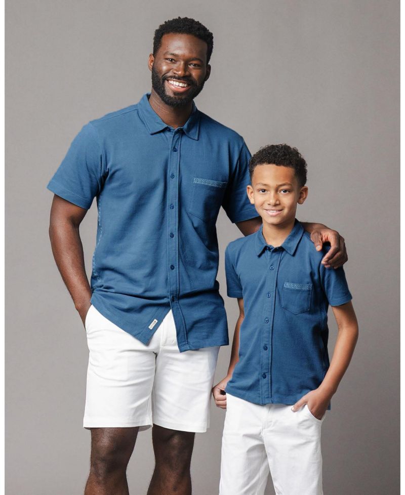 Men's Hope and Henry Organic Pique Short Sleeve Shirt