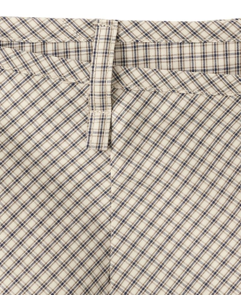 Women's Plaid Tie-Waist Skort, 2.68" Inseam