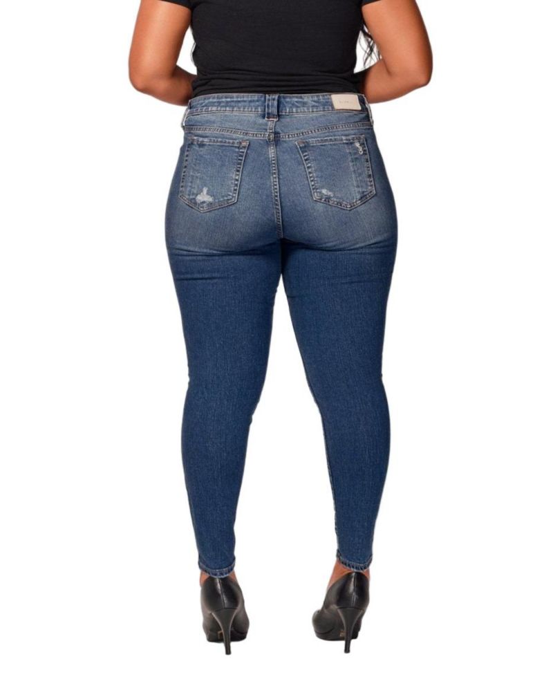 Women's Denim mid rise ankle skinny in 29" inseam - Sienna