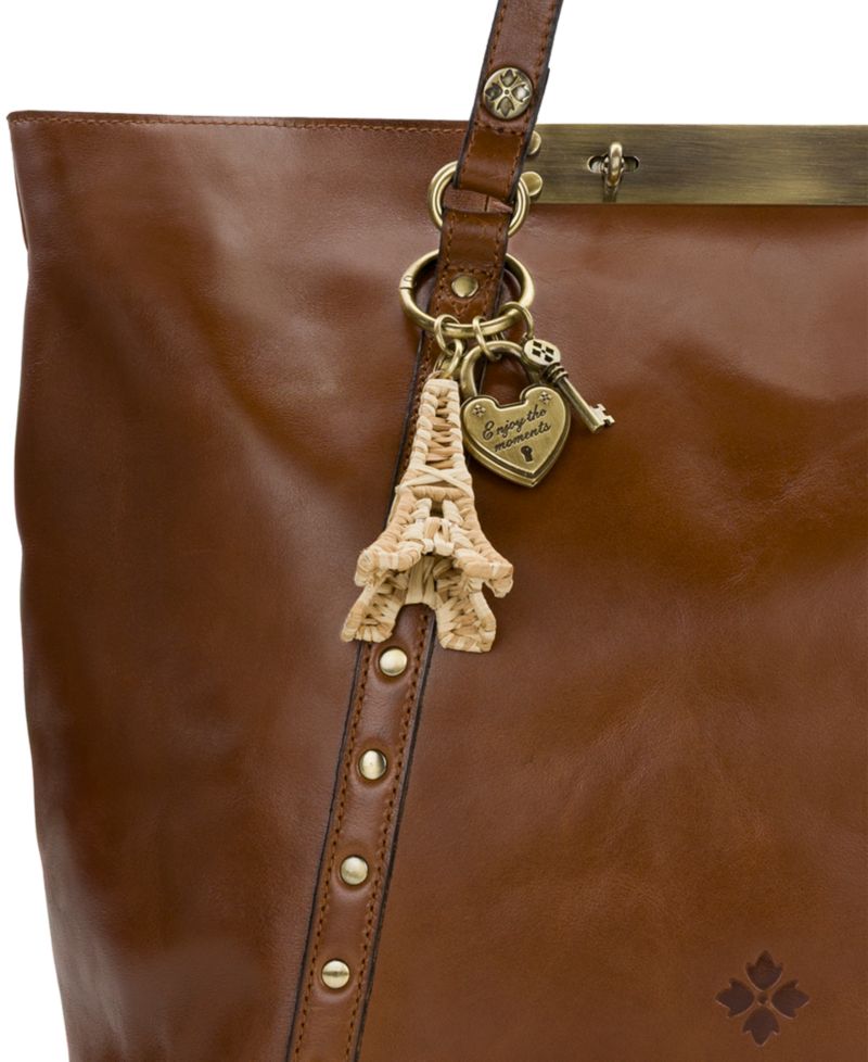 Raffia Eiffel Tower Bag Charms