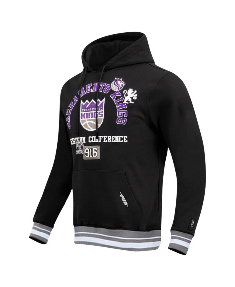 Men's Black Sacramento Kings Area Code Pullover Hoodie