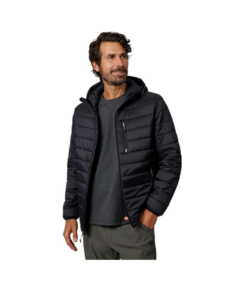 Men's Classic Solid Puffer Jacket