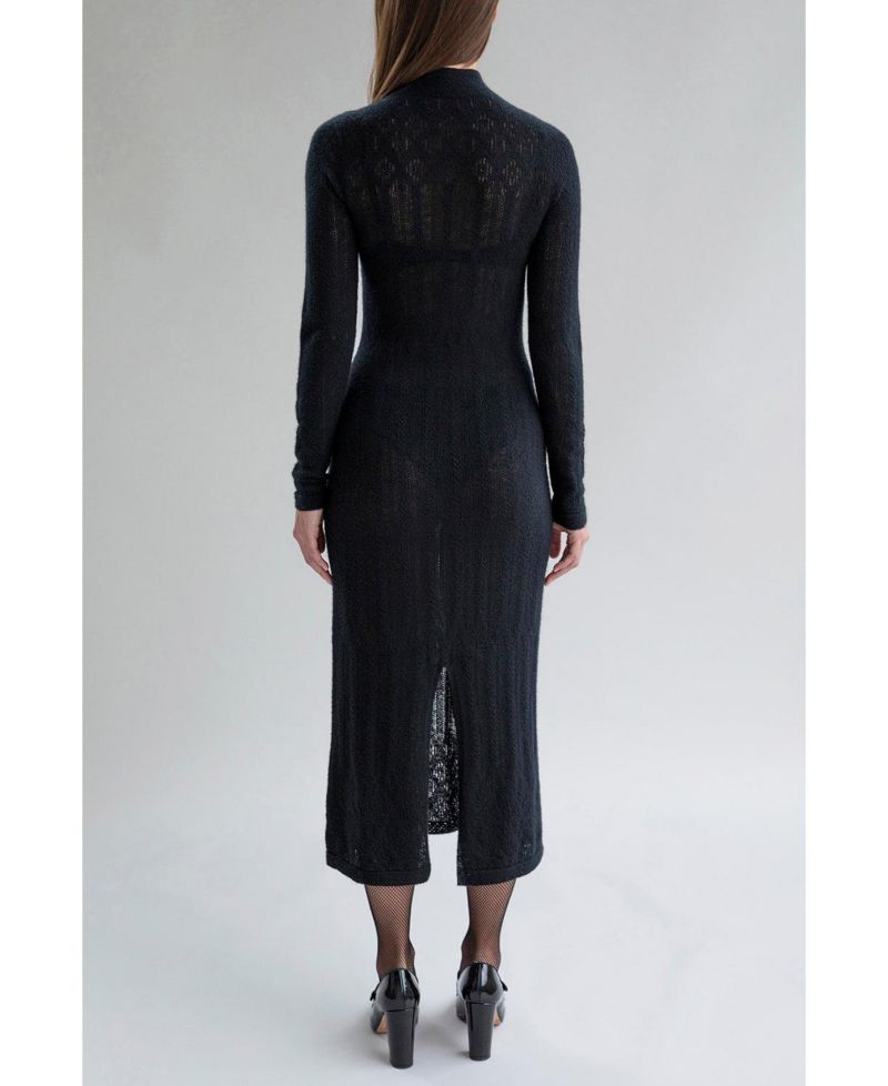 Women's Margot Pointelle Lace Slim Knit Dress