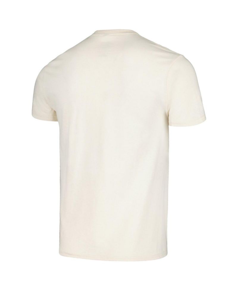 Men's Cream Yes Tree Gradient Graphic T-shirt
