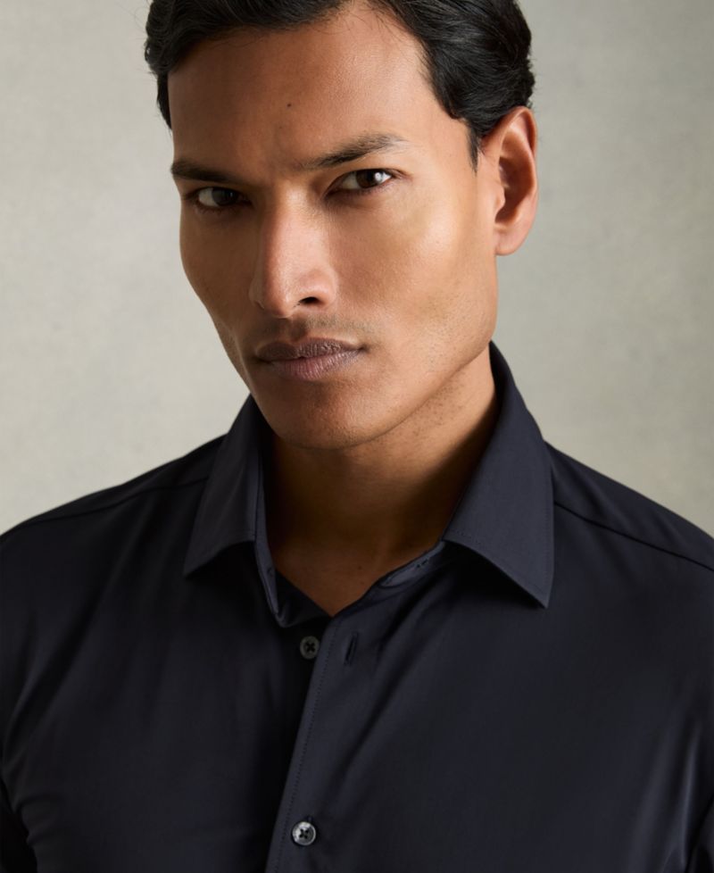 Men's Voyager Long-Sleeve Travel Dress Shirt