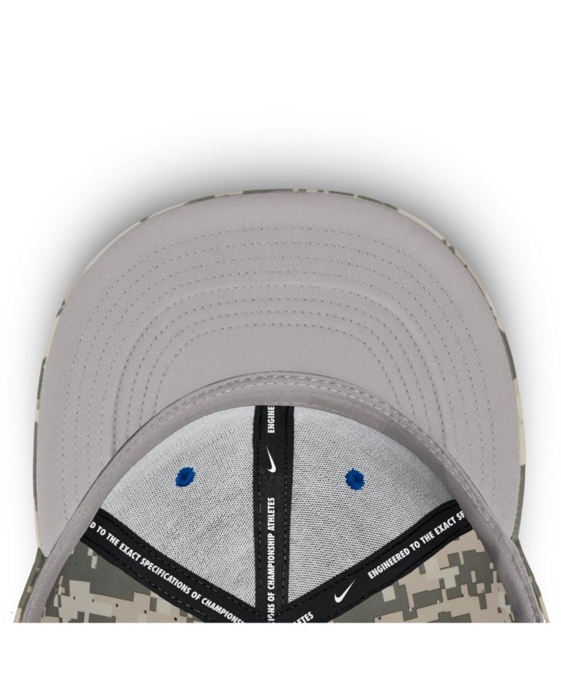 Men's Digital Camo Duke Blue Devils 2025 Dugout True Performance Fitted Hat