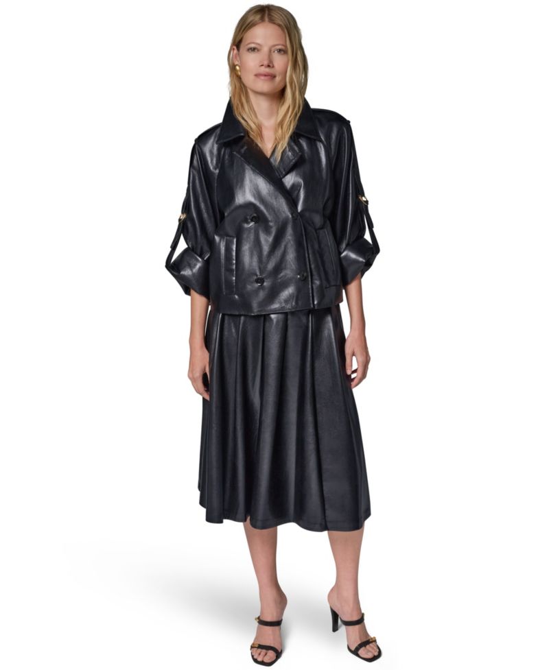 Women's Roll-Sleeve Short Jacket