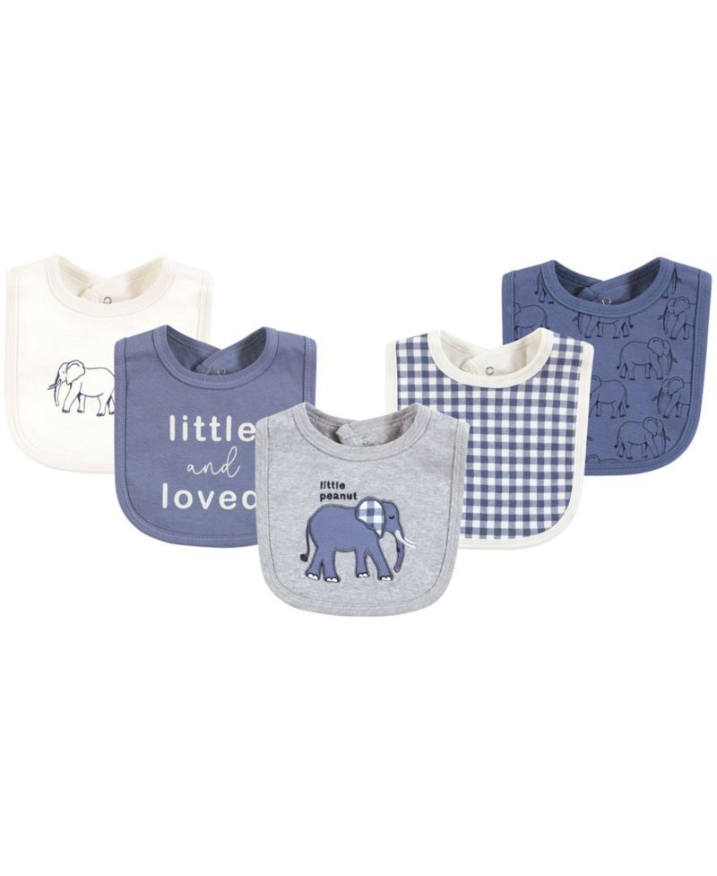 Boys Soft Natural Cotton Bibs