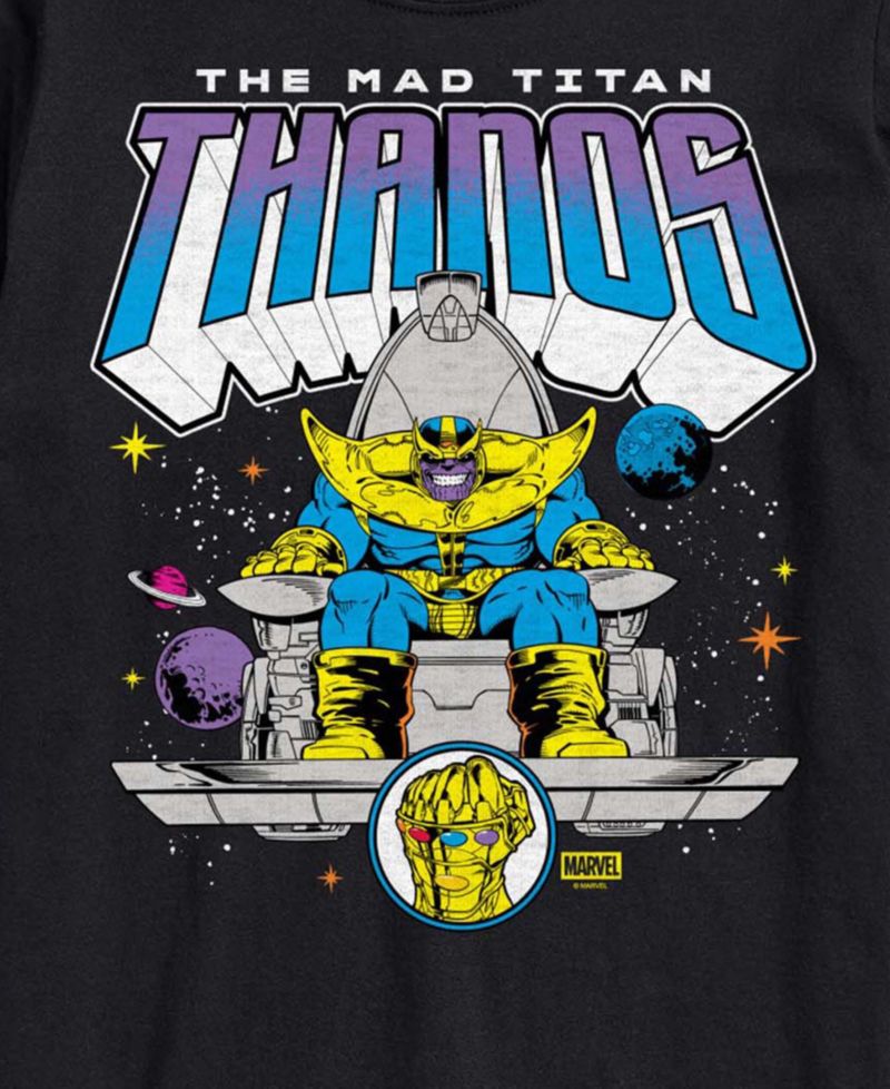 Men's Thanos Thanos Mad Titan Short-Sleeve Graphic T-Shirt