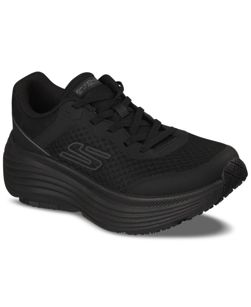 Women's Work Slip-Resistant Max Cushioning Endeavour Casual Wide Width Sneakers from Finish Line