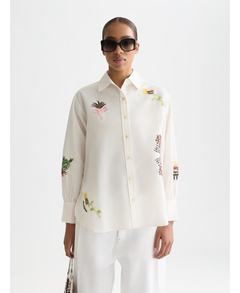 Women's Embroidered Girlfriend Shirt