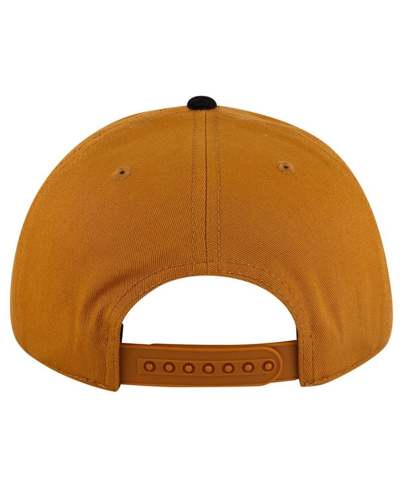 Men's Tan/Black New Jersey Devils Burnett Adjustable Hat