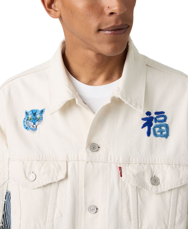 Premium Men's Relaxed-Fit Trucker Jacket
